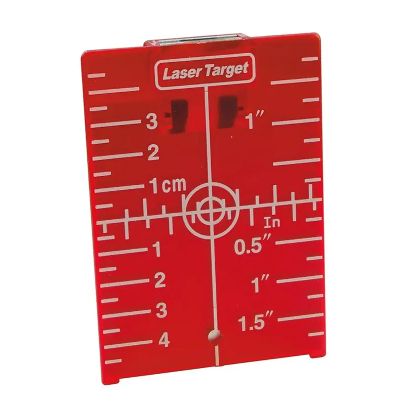 Levelfix T50R Cible pour faisceau rouge avec aimant - NETIM - 520032