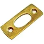 Gache feuillure pour D.25 laitonnée 