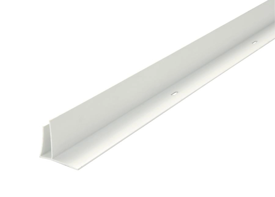 Profilé de finition fixation murale NICOLL 4 m - Blanc - PFM4B