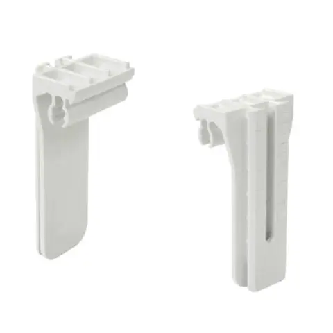 Support crochet BELRIV PVC Blanc NICOLL - 3309032739207