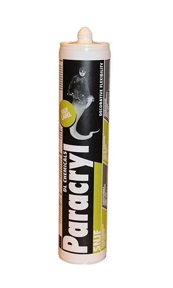 Mastic acrylique Paracryl DL CHEMICALS - Cartouche de 310 ml - Chêne - Lot de 25 - 30002000 