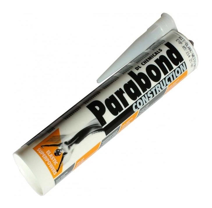 Mastic hybride Parabond construction SNJF DL CHEMICALS - Cartouche de 290 ml - Gris foncé - Lot de 25 - 40008N257463