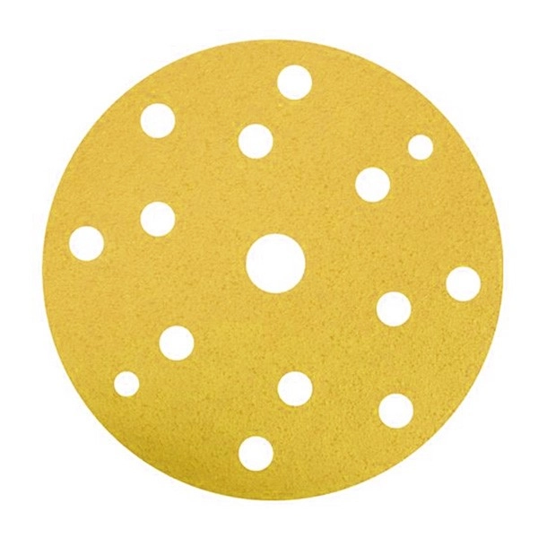 Disque papier velcro souple HERMES - VC154 - Ø 150 - 17 trous - EB137 - G 80 - Lot de 50 - 6250641 