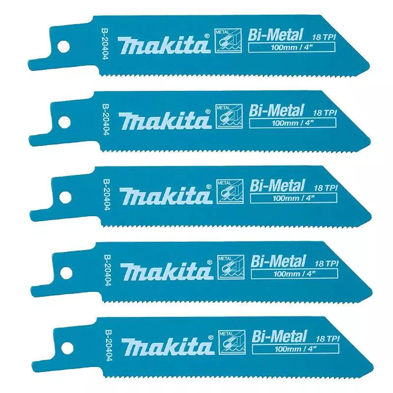Lames Bi-Métal flexibles MAKITA pour tôles minces  75mm - Boite de 5 - B-20404