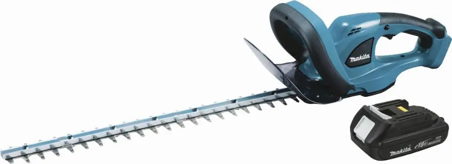 Taille-haie 18 V LXT 52 cm - MAKITA - avec une batterie 18V 1,5Ah - chargeur - DUH523RY
