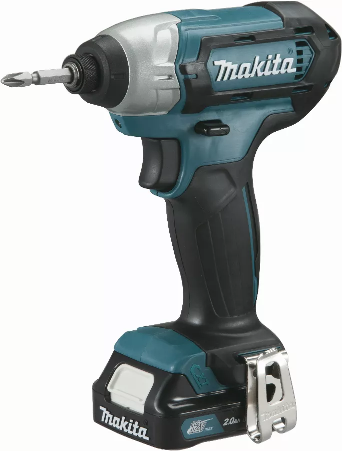 Visseuse à chocs 12 V CXT Li-Ion 2 Ah 110 Nm MAKITA - 2 batteries, chargeur, coffret - TD110DWAE