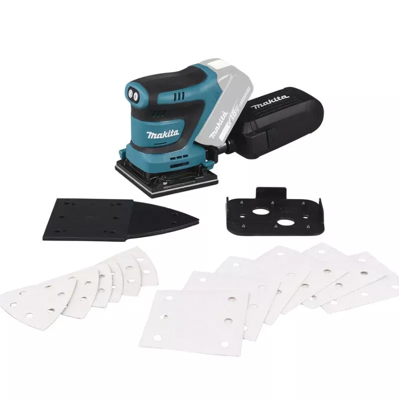 Ponceuse vibrante MAKITA 112x102mm 18V - Sans batterie, ni chargeur - DBO480Z