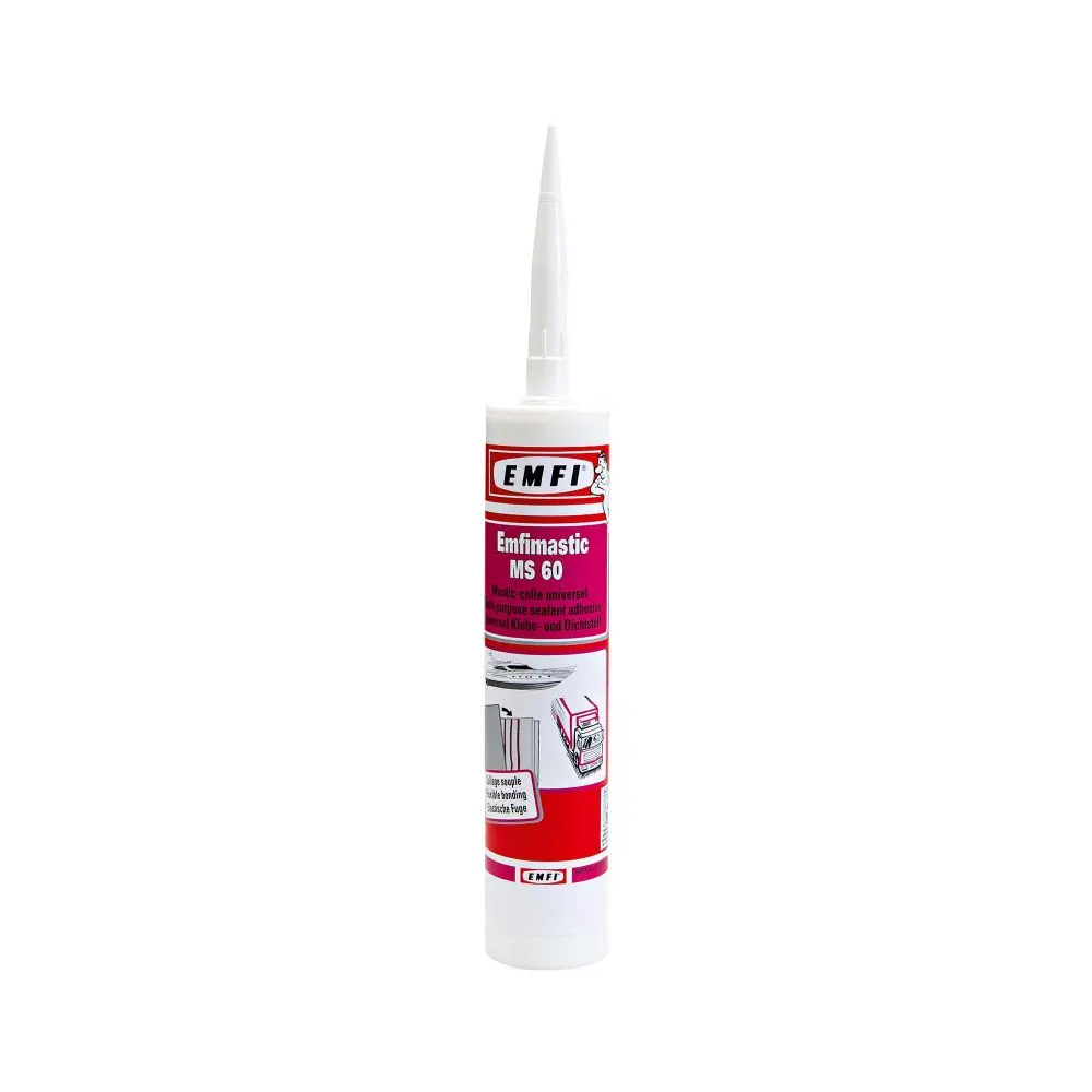 Mastic polymère Emfimastic MS60 EMFI - Blanc - Cartouche de 290 ml - 75044BE001