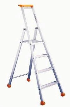 Marchepied alu MP PRO 300 TUBESCA - 4 marches - 1m73 - 2370/004