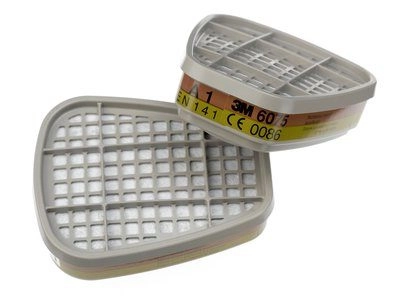 Filtres à gaz et à vapeur série 6000 3M - 1 paire - 6051