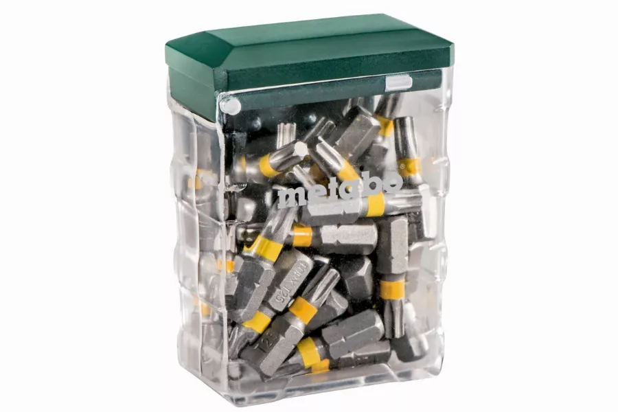 Boîte d'embouts T25 SP 25 pièces METABO - 626713000