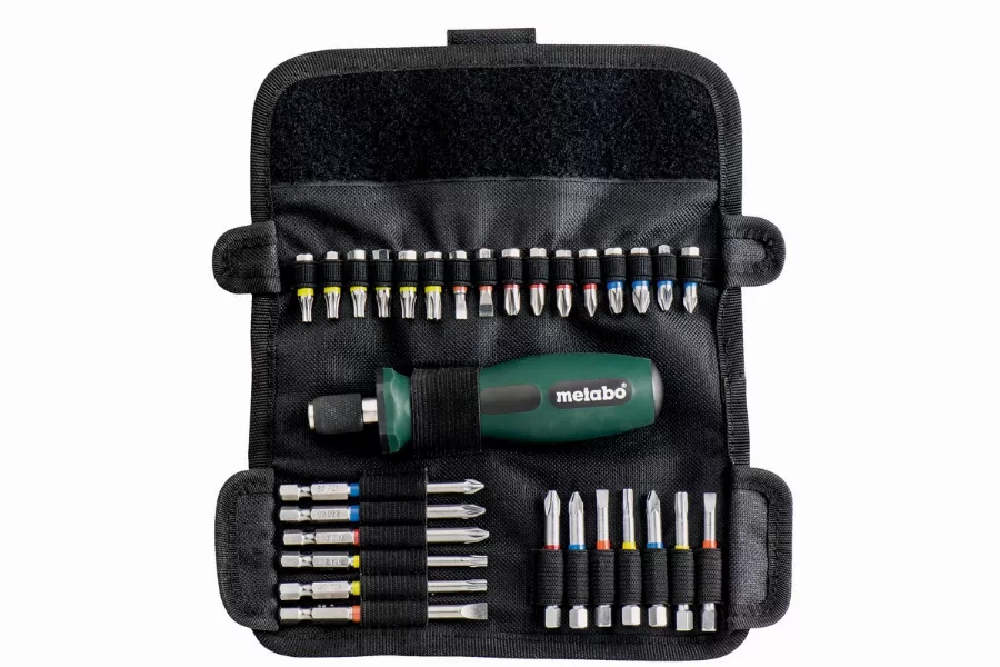 Set tournevis 30 embouts SP en étui souple METABO - 626726000