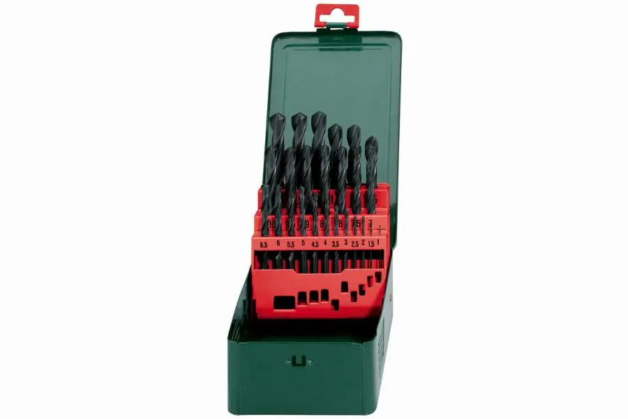 Coffret de forets HSS-R METABO - 25 pièces - 627152000
