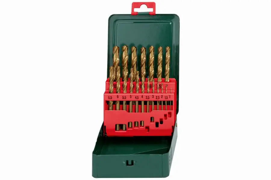 Coffret de forets HSS-Tin METABO - 19 pièces - 627156000