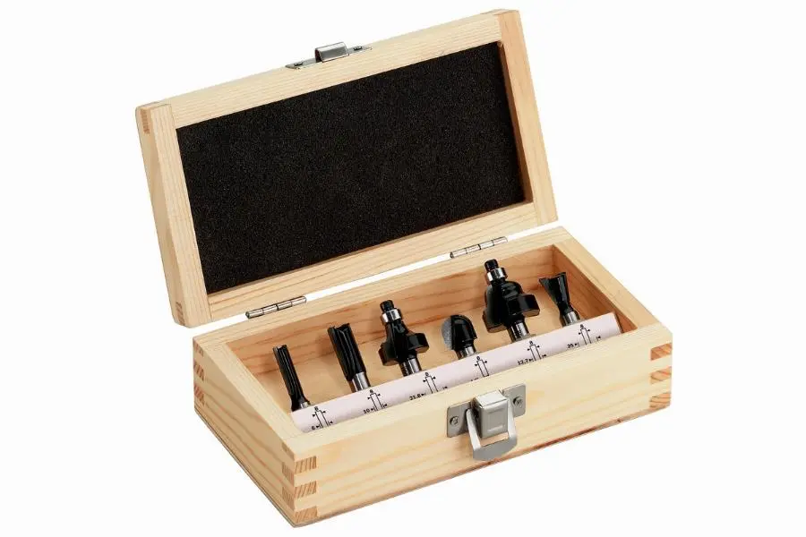 Assortiment de fraise METABO 6 pièces - 631040000