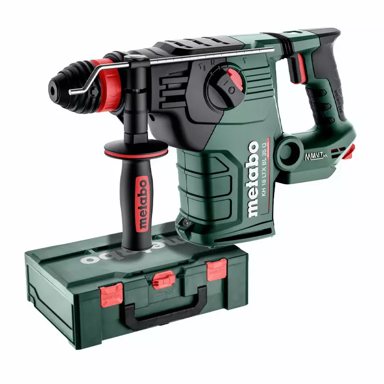Marteau combiné sans fil KH 18 LTX BL 35 Q - METABO - sans batterie, ni chargeur - METABOX - 600813840