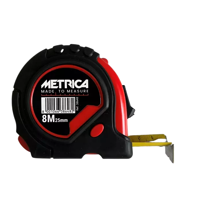 Mètre ruban 3 stop édition 2023 8Mx25MM - METRICA - 38648NH