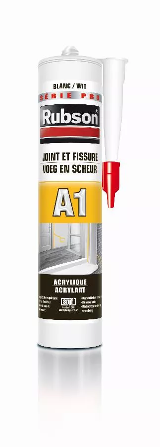 Mastic A1 joint et fissures façades, 300 ml, blanc - HENKEL FRANCE SA - 2637512