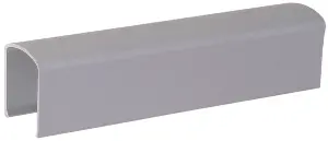 Profil de recouvrement pour OL90/95 GEZE - L.2000 mm -EV1 - Argent - 30401