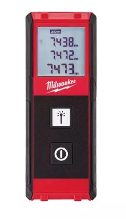 Télémètre laser LDM 30 m - MILWAUKEE - avec piles - 4933459276