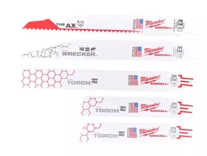 Coffret 5 lames universelles SAWZALL MILWAUKEE - 49222205
