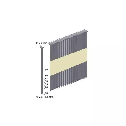 Clous 34° RS MILWAUKEE - 493249