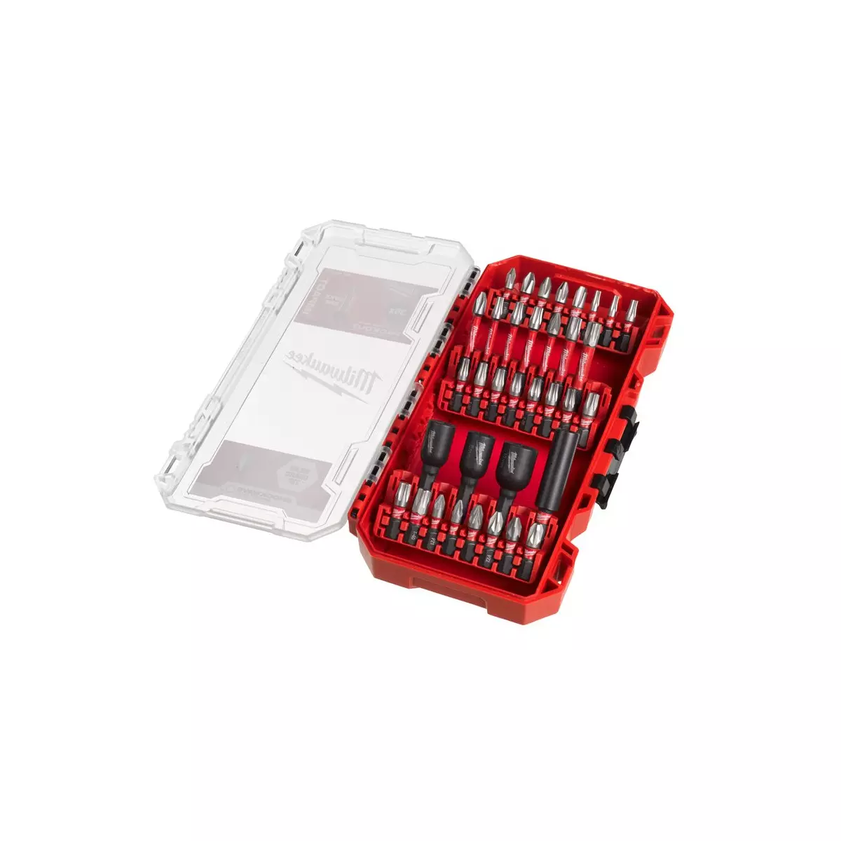 Coffret 35 embouts de vissage pour visseuse à choc Shockwave - MILWAUKEE - 4932492003