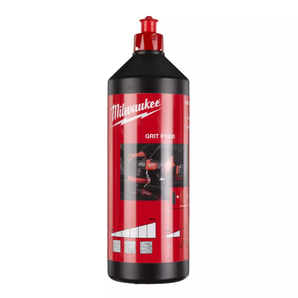 Liquide à polir rouge brut - 1 Litre - MILWAUKEE - 4932492300