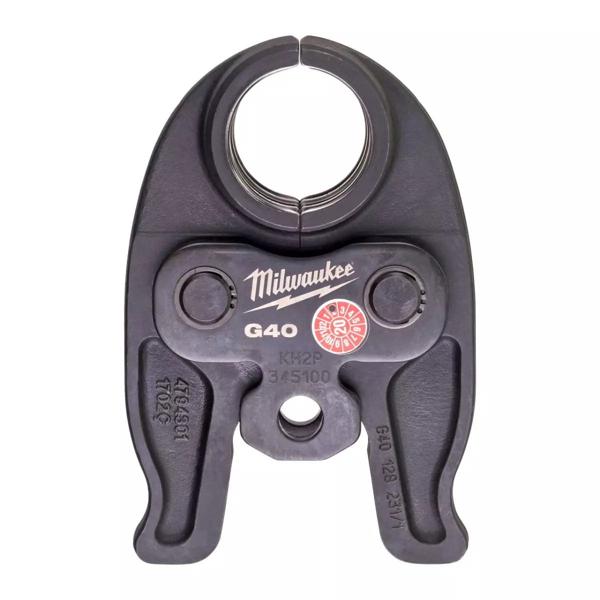 Mâchoire de sertissage J12-G40 pour plomberie - Diam. 40 mm - 1 pièce - MILWAUKEE - 4932464221