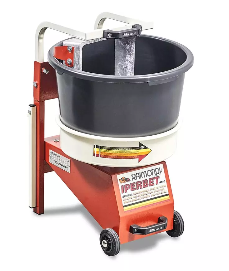 Malaxeur électrique à cuve / Mini-bétonnière Iperbet - RAIMONDI - 12085_M