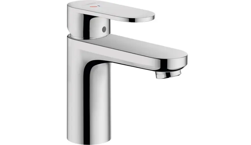Mitigeur lavabo Vernis Blend 100 CH3 CoolStart av vidage clic-clac  Chromé - HANSGROHE - 71589000