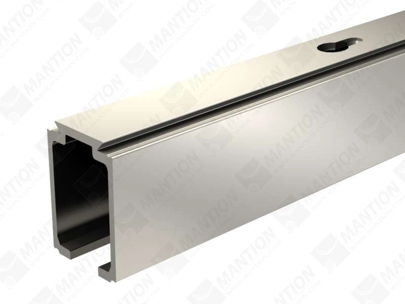 Rail alu pour SAF40/SAF80 MANTION pour porte 40/80kg - L.3 m - 11108/300