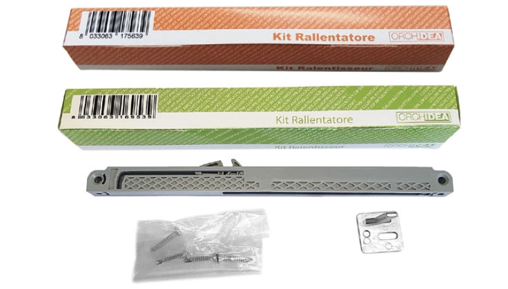 SYSTEME PORTE COULISSANTE EN APPLIQUE KIT RALENTISSEUR 92002002