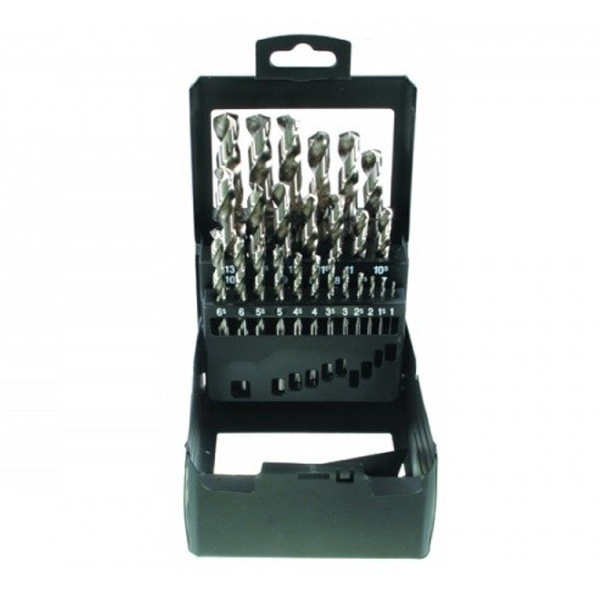 Coffret RISS 25 forets HSS n°2 TECN X - autocentreur intensif - Ø 1 à 13 mm par 0.5 mm - C025V3085.AC