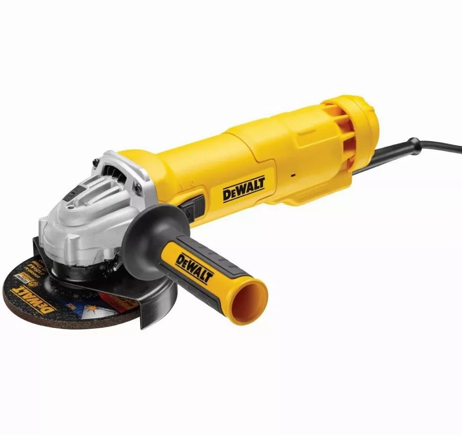 Meuleuse DEWALT 1400W 125mm avec interrupteur à palette - DWE4233