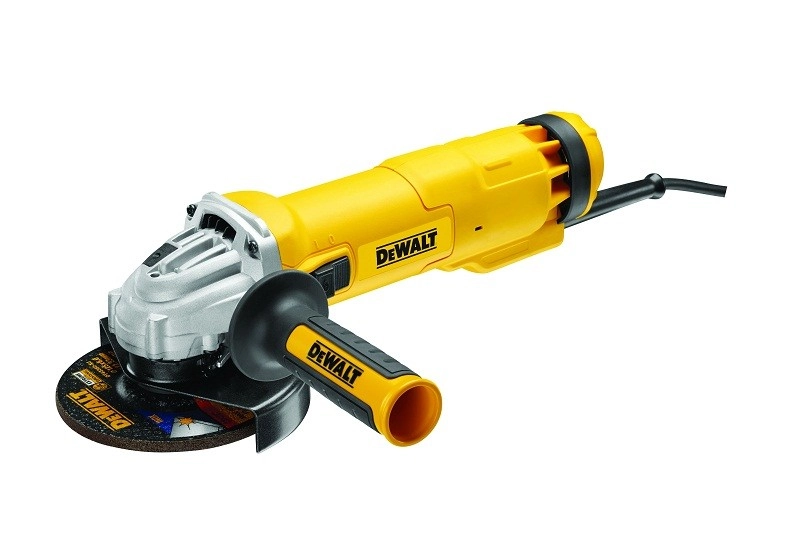 Meuleuse DEWALT Ø125MM 1400W - En coffret avec poignée - DWE4237K