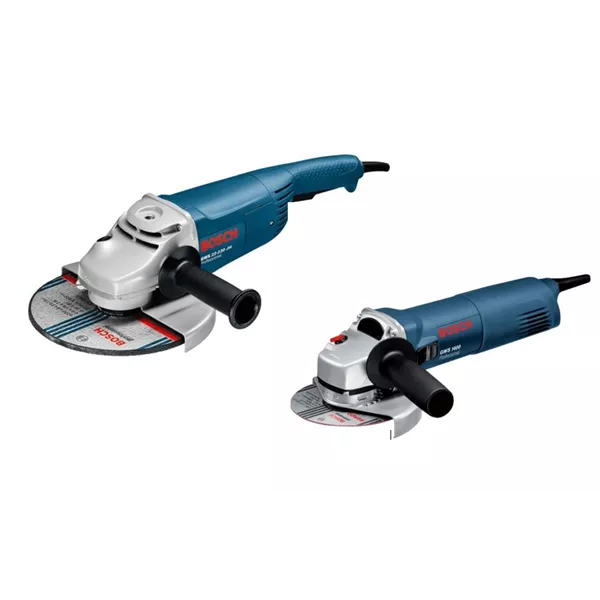 Lot 2 meuleuses BOSCH GWS 22-230P Ø230mm 2200W + GWS1400 Ø125mm 1400W - 061824805