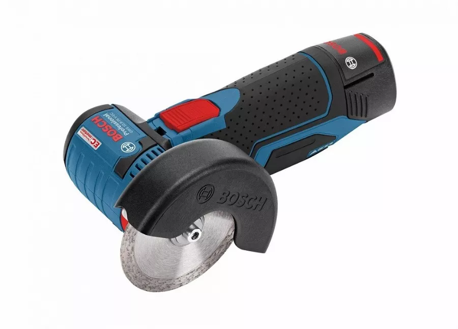 Meuleuse BOSCH GWS 12-76 EC - 2 Batteries 12V 3Ah + chargeur + coffret + 2 Disques - 06019F200B