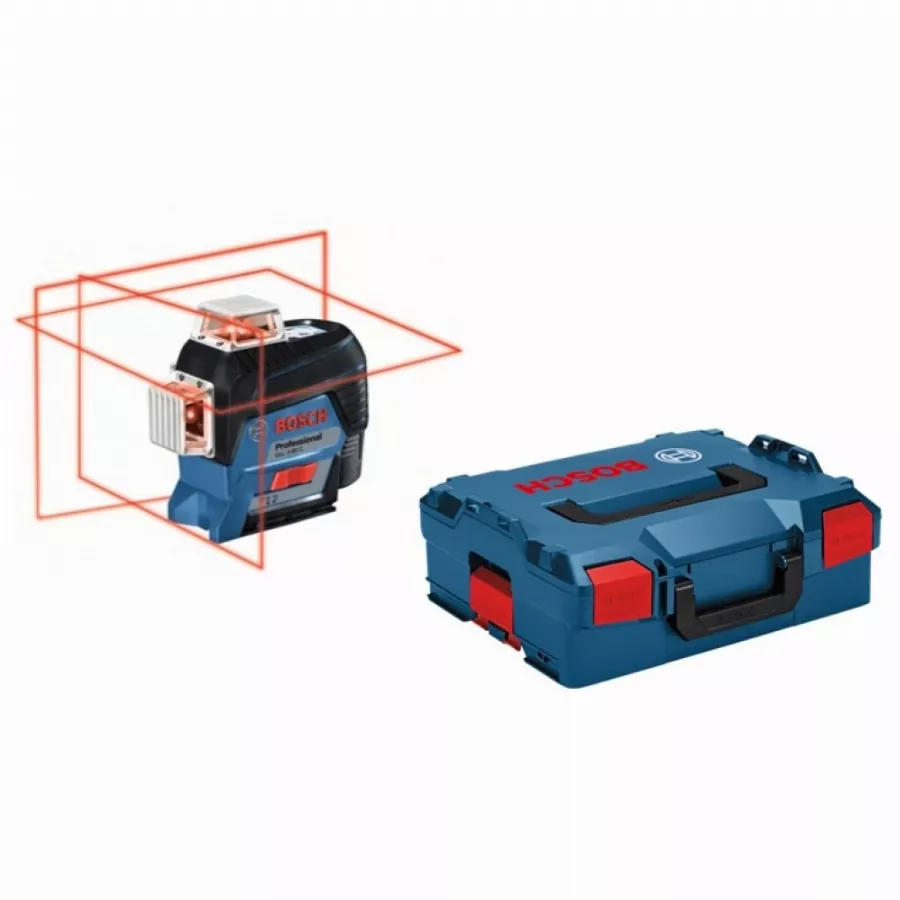 Laser ligne BOSCH GLL 3-80 C Professional - 3 lignes - Sans batterie, ni chargeur - 0601063R03