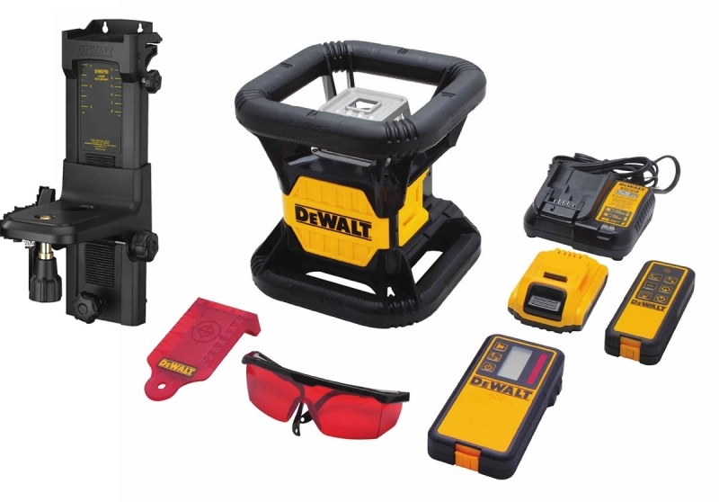 Niveau laser rotatif Double pente extérieur 18V - DEWALT - DCE079D1R