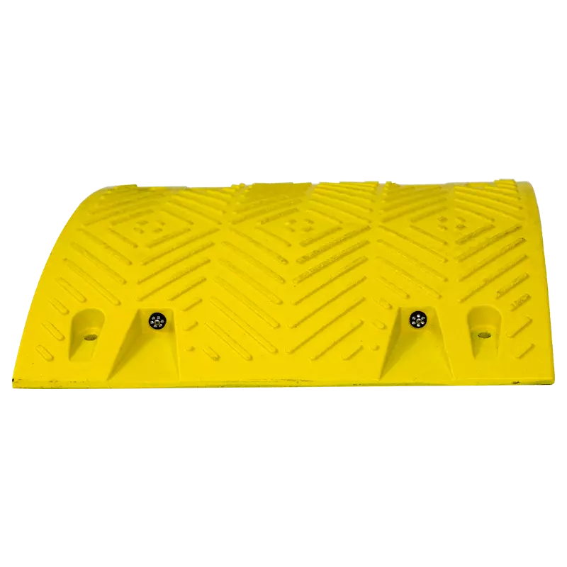 Module droit de ralentisseur - 500 x 430 mm - H 60 mm - Jaune - NOVAP - 8003067