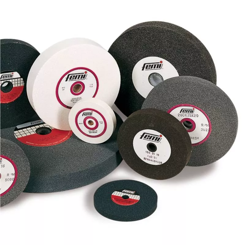 Meule abrasive FEMI - Ø 200x25x20 mm - Grain 36 - 3229930