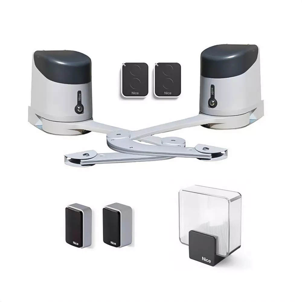 Automatisme pour portail battant 3.5 m - NICE - HYKEBDKCE