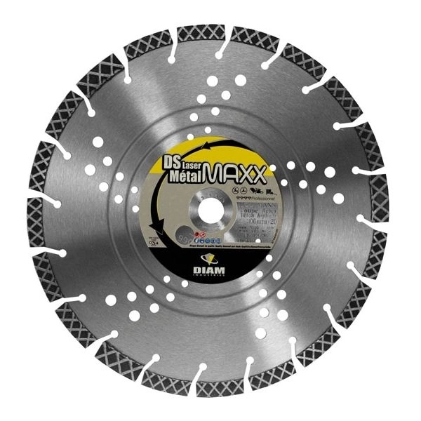 Disque diamant mixte DIAM Ø350mm / 25.4 mm - DSLMAXX350/25.4