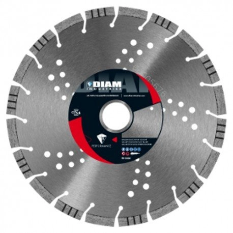 Disque diamant DIAM INDUSTRIE FX - Béton - universel matériaux - 125x22,23 - FX125/22