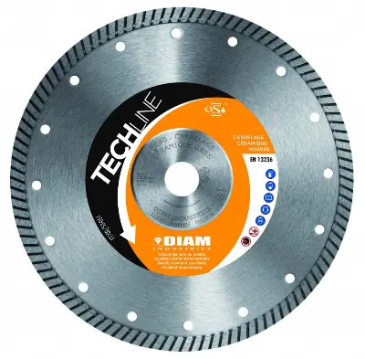 Disque diamant DIAM Industrie Ø125 - Alésage 22,23 - Topline - FC80125/22