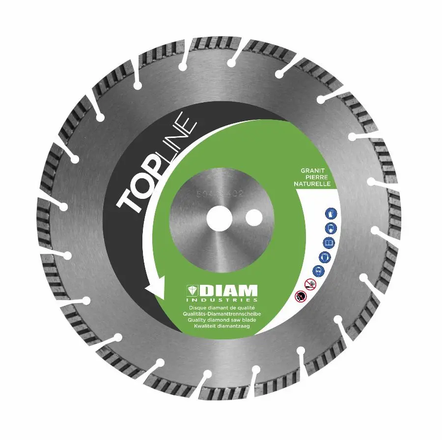 Disque diamant Ø400/20 DIAM pour pierre dure et granit - GR70400/20