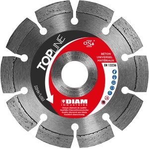 Disque diamant Ø150/22.23 DIAM pour béton - TRB150/22