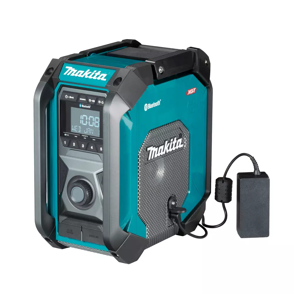 Radio de chantier 12V à 40V - CXT® - LXT® - XGT® - MAKITA -  Sans batterie, ni chargeur - adaptateur secteur - MR006G
