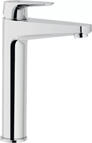 Mitigeur monocommande à économie d'énergie NOBILI réhaussé - Chrome - NBE84128/2CR